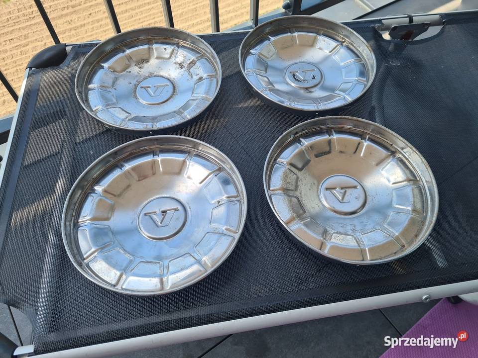 Komplet Dekielki Dekle Kołpaki Dog Dish Volvo Warszawa