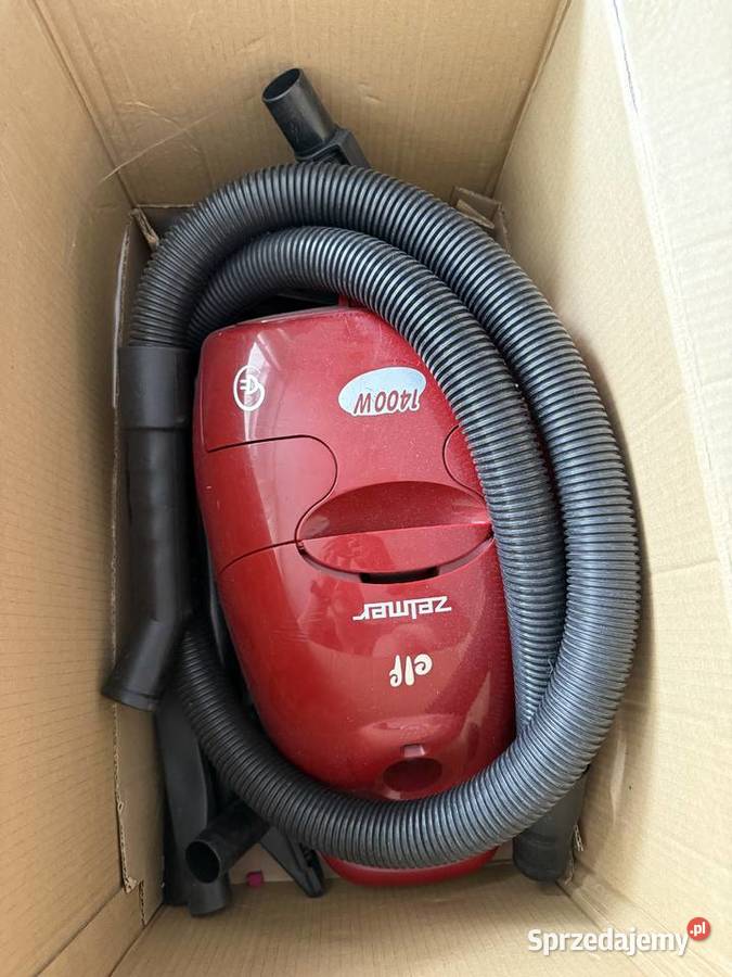 odkurzacz Zelmer czerwony 1400W AGD drobne Warszawa