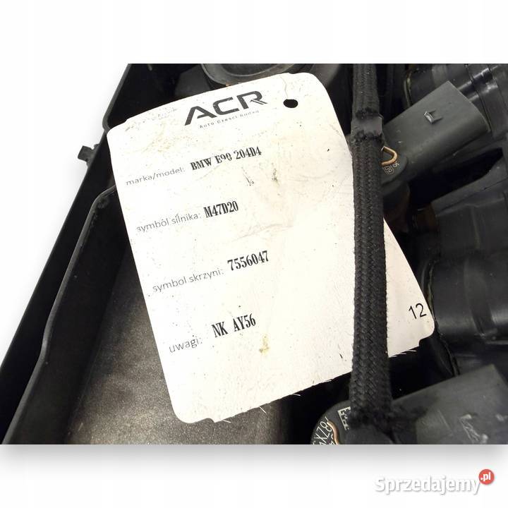 SILNIK M47D20 BMW E90 E91 20 D DIESEL 204D4 Chełm