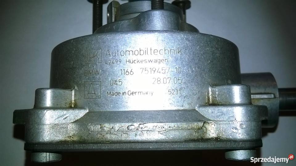 Wakupompa pompa vacu BMW E90 325i e60 n52 cz Poręba sprzedam