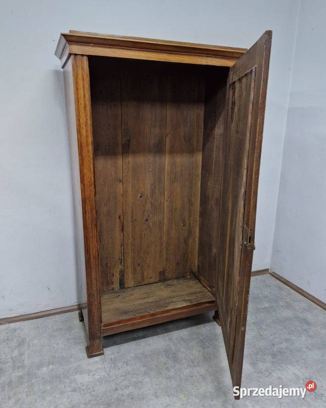 Wyjątkowa Orzechowa Szafa Biedermeier 8 Marki