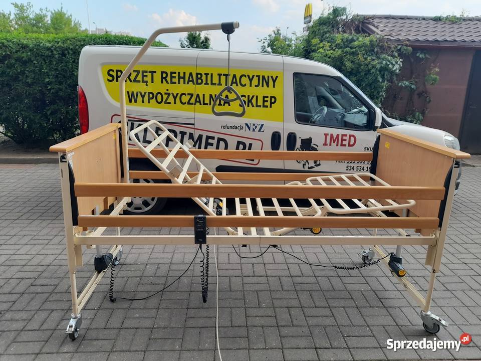 Łóżko Rehabilitacyjne 3 Funkcyjne INVACARE mazowieckie