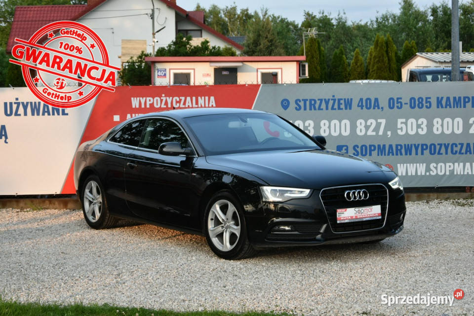 Audi A5 Coupe Coupe 18TFSi Manual 2012r lift A5 mazowieckie Kampinos