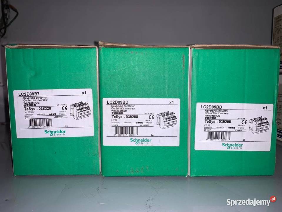 LC2D09B7 Układ nawrotny Styczniki TeSys D Warszawa sprzedam