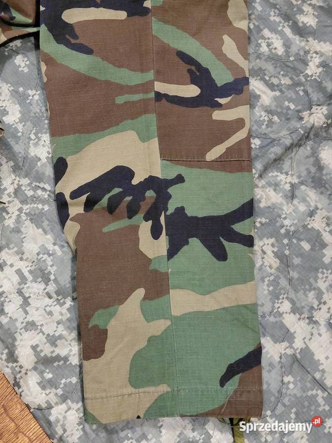 Spodnie BDU woodland medium short ripstop dolnośląskie Wrocław