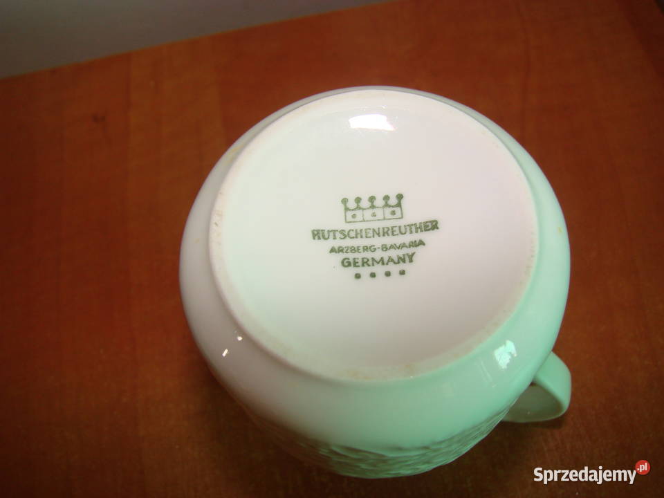 Hutschenreuther Bavaria mały dzbanek Porcelana i szkło pomorskie Pruszcz Gdański
