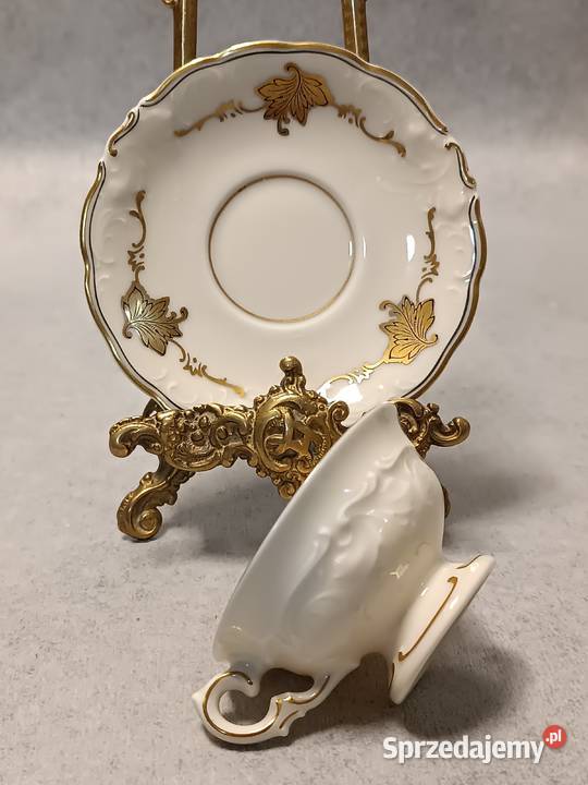 KPM Krister Friederike Filiżanka Duet Śląsk Antyki zachodniopomorskie Stargard