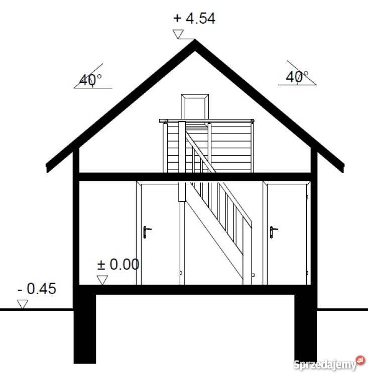 Projekt domu R10 drewniany