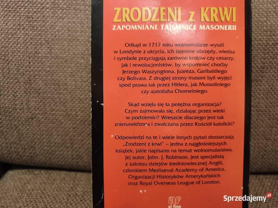 Zrodzeni z krwi zapomniane tajemnice Masonerii Szczyrk