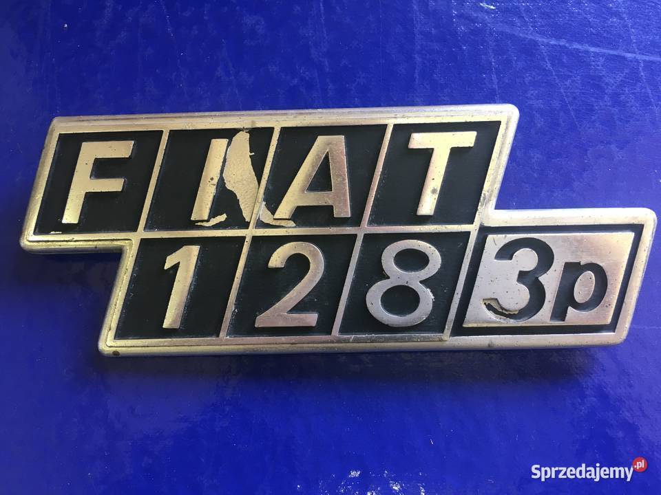 Sprzedam emblemat Fiat 128 3p Katowice sprzedam