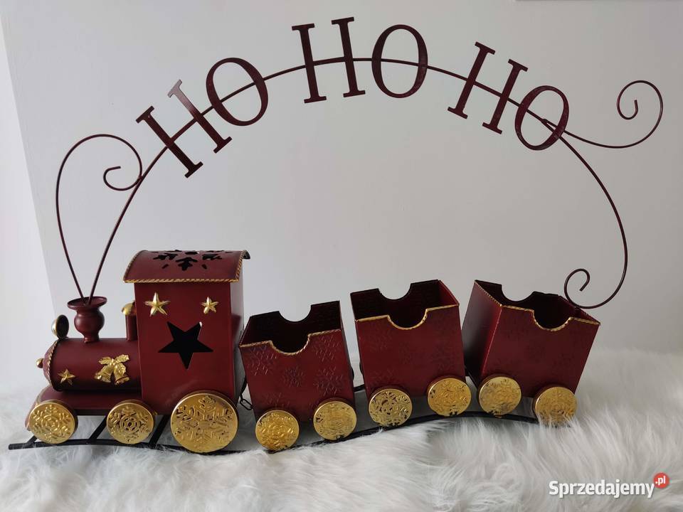 Pociąg metalowy vzerwony Ropczyce