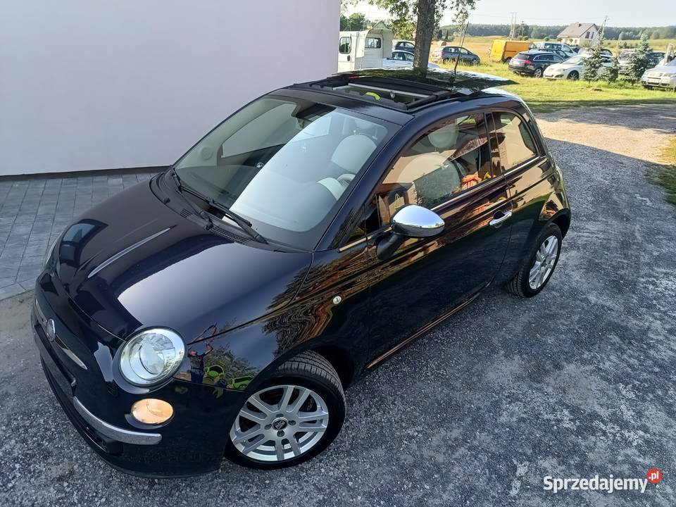 Fiat 500 turbo 900cc SZYBER DACH centralny zamek Podkonice Miejskie