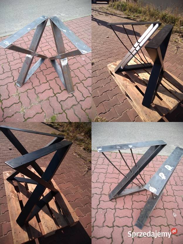 nogi stalowe do stołu loft industrial Łódź