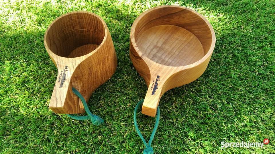 zestaw drewniany finski kuksa kuksa bowl