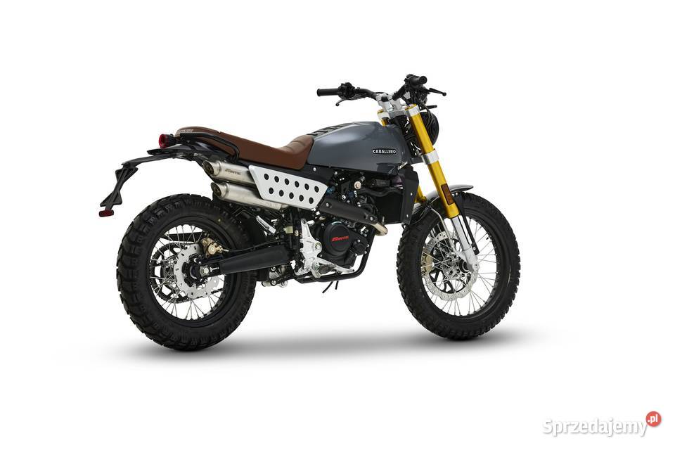 Fantic Caballero 125 Scrambler Deluxe MY25 szary Szczecin