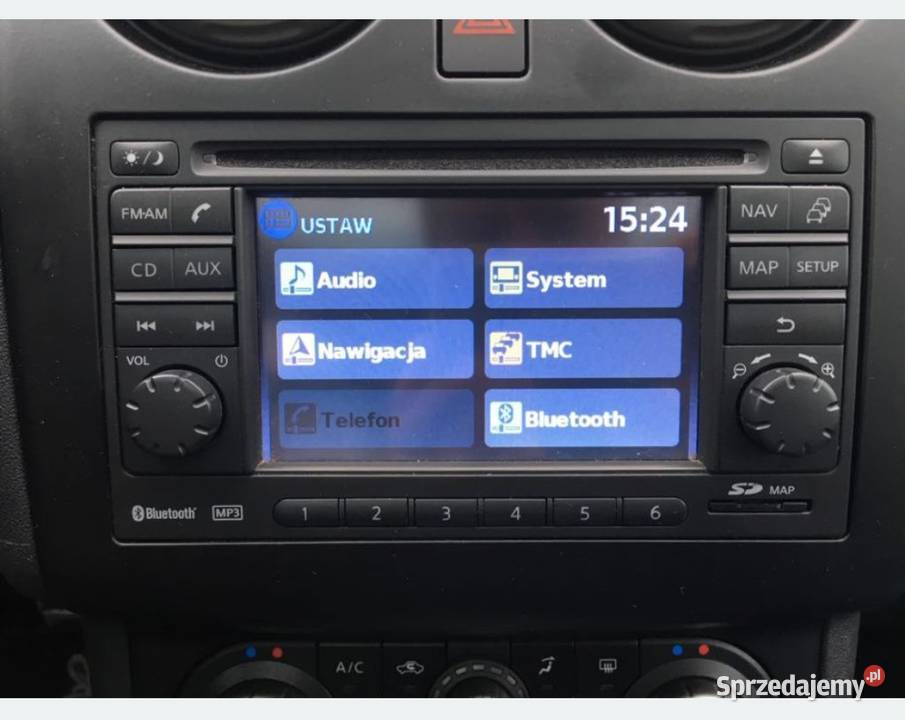 Polskie menu polski lektor Nissan Connect 1 LCN