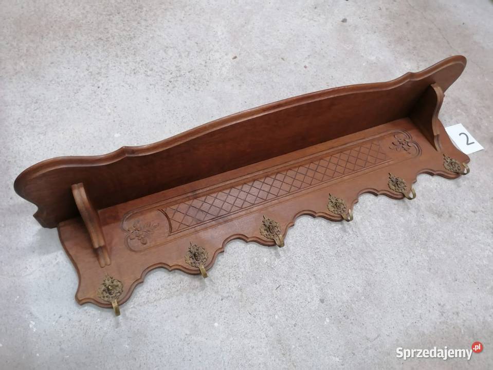 Wieszaki stylowe z Francji półka Nowy Sącz sprzedam