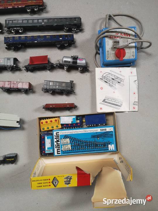 Stara kolejka elektryczna Marklin Vintage Aleksandrów Łódzki