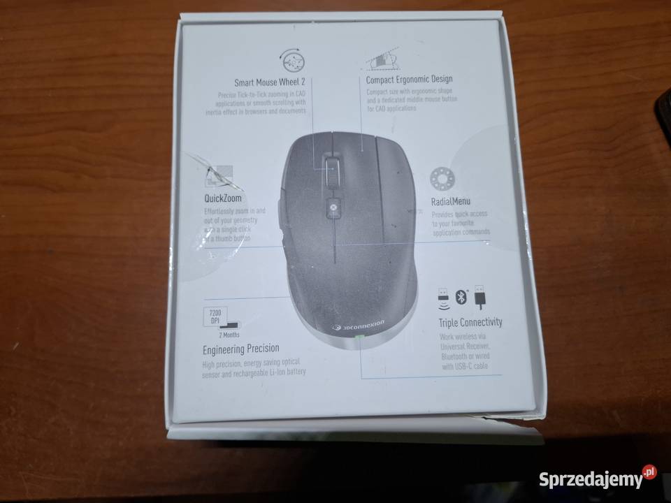 3D Connexion CadMouse Compact Wireless Szczecin