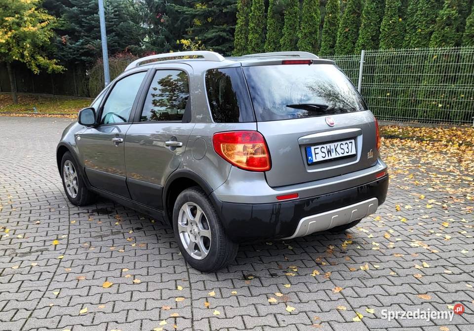 Fiat Sedici 16 16V 120 lift doinwestowany bogato podgrzewane fotele Poznań sprzedam