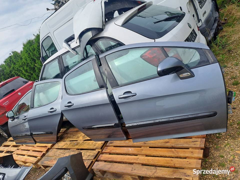 Peugeot 308 T7 HB 5D drzwi kompletne błotniki osobowe Jastrzębie-Zdrój sprzedam