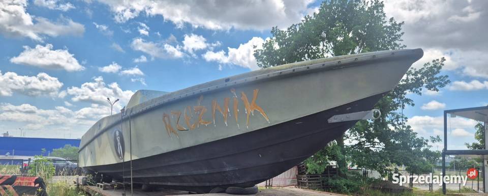 Duża łódź motorowa zachodniopomorskie Szczecin sprzedam
