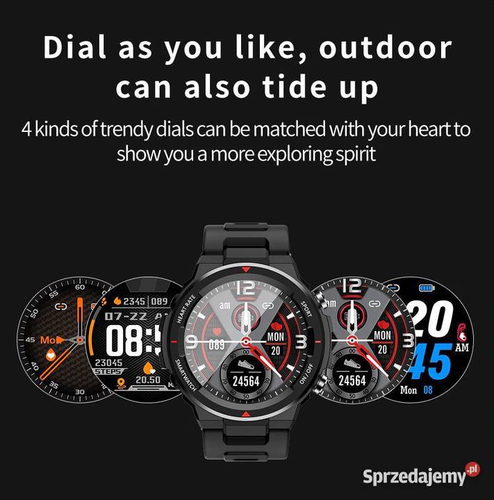 Q70C Smartwatch tętno kroki puls stoper HIT Zegarki łódzkie Łódź