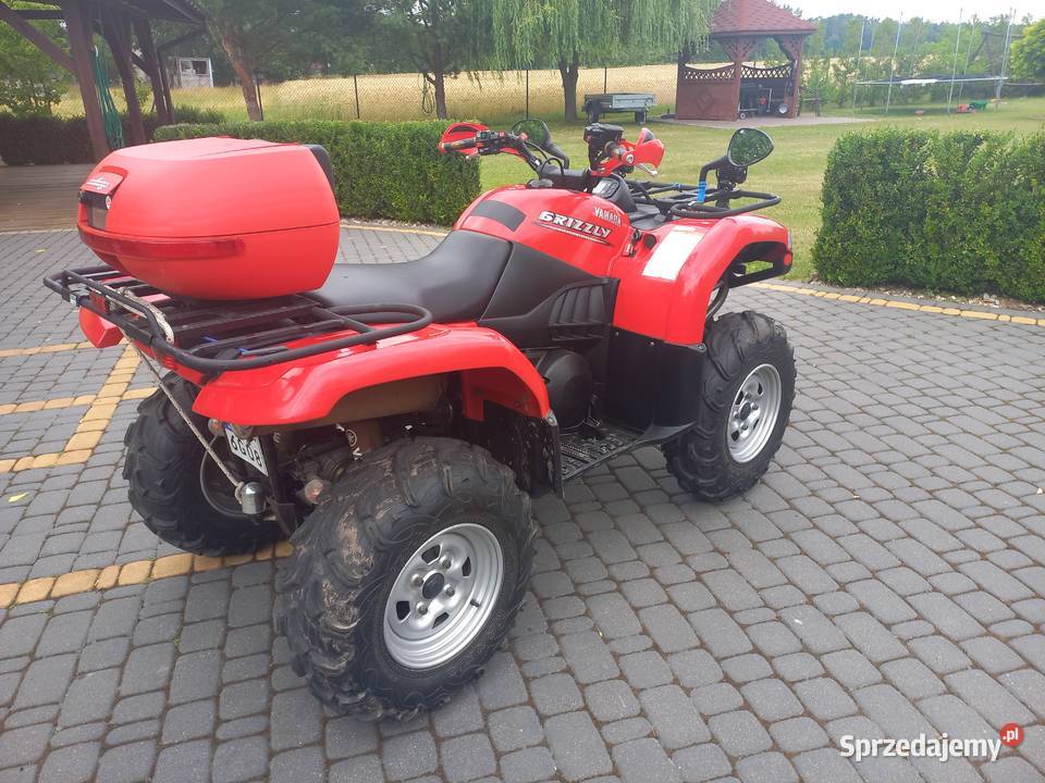 Quad YAMAHA GRIZZLY oryginał super stan garażowany Parczew