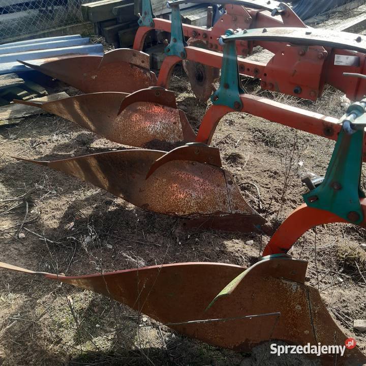 Pług kverneland 100 Vario cztery skiby Krypno Wielkie