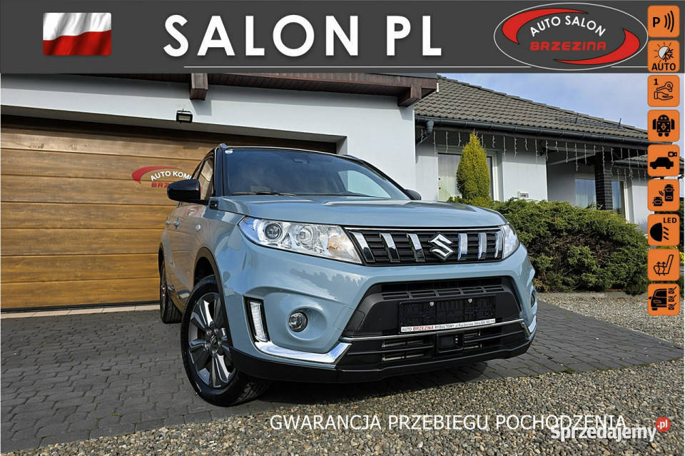 Suzuki Vitara serwis ASO 4x4 hak III 2019 podgrzewane fotele Rydułtowy sprzedam