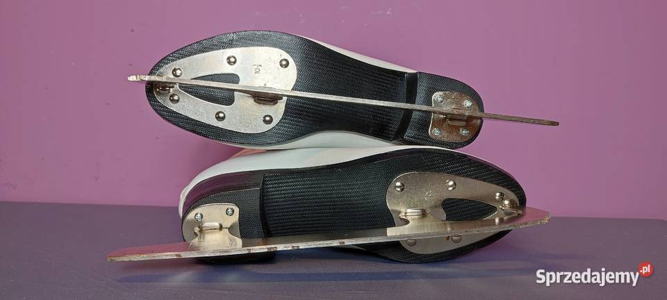 Łyżwy figurowe białe rozmiar 41 wkładka 26 17 Jasień