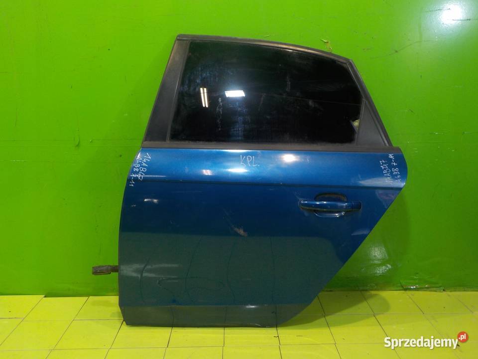 AUDI A4 B8 20 TDI 11r drzwi lewe tyl kompletne mazowieckie Suków sprzedam