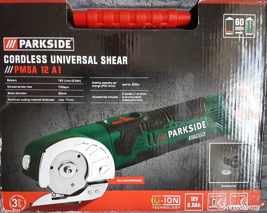 Parkside cordless universal discount shear