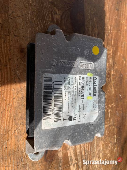 Sensor AIR BAG RENAULT CLIO III 610796000 osobowe wielkopolskie