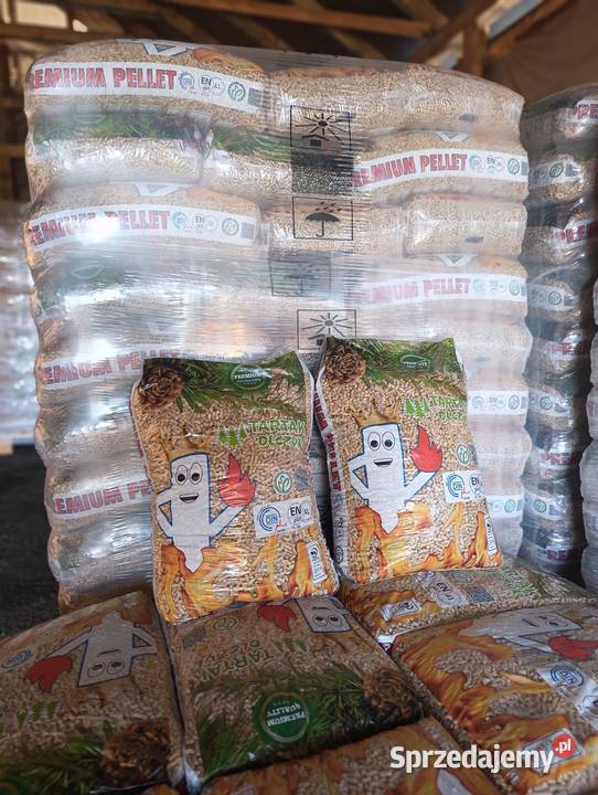 Pellet sosnowy OLCZYK 6 mm workowany EN plus A1 małopolskie sprzedam