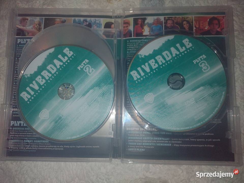 Sprzedam serial dvd Riverdale sezon 1
Stan mazowieckie Międzyborów
