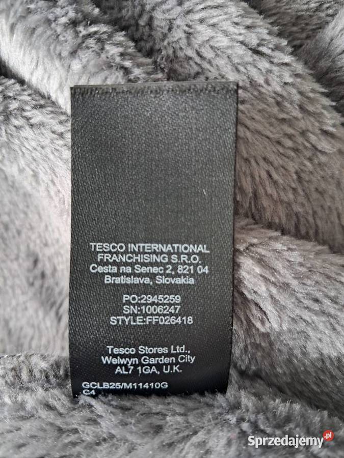 Szlafrok męski szary XL F F do sprzedania