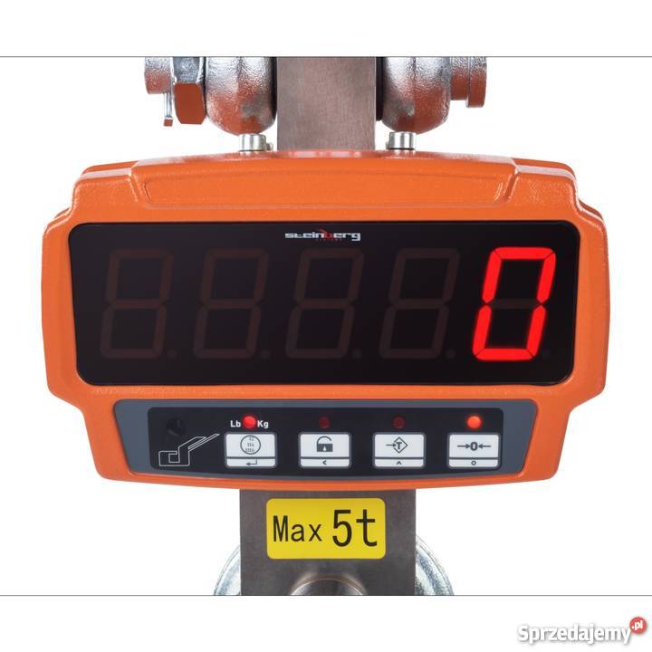 Waga magazynowa hakowa 5 ton 2 piloty