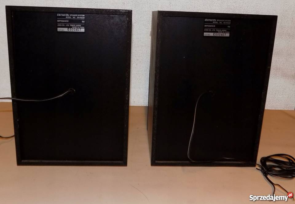 Mocne duże Kolumny Aiwa Słuchawki i głośniki Warszawa