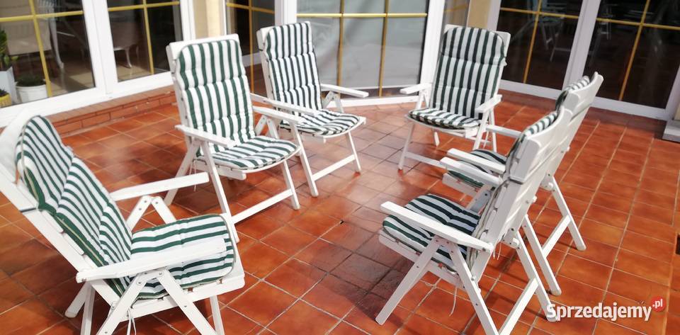 Leżak drewniany regulowane oparcie leżaki