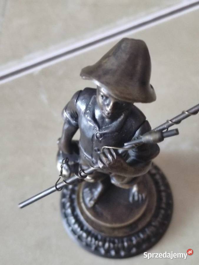 UNIKAT 1919 A Schreter Poznań Rybak z rzadką Janów Lubelski