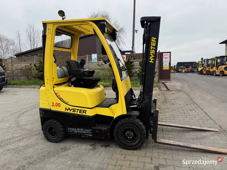 wózek widłowy HYSTER H20FT LPG 2000 TRIPLEX 490m Działoszyn