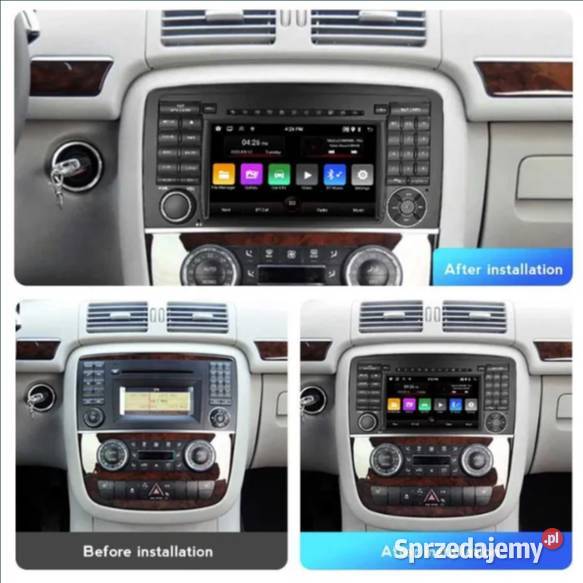 Radio Android 13 Mercedes R Klasa W251 gps wifi Ożarowice