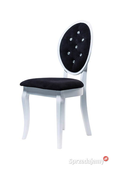 Krzesło BONA Design pikowane kryształami Krzesła Piła sprzedam