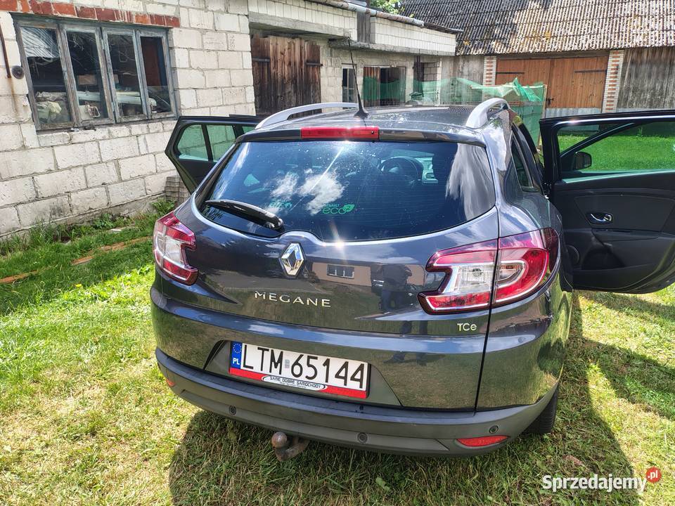 Renault Megane 2015 TomTom klimatyzacja zadbane Majdan Górny