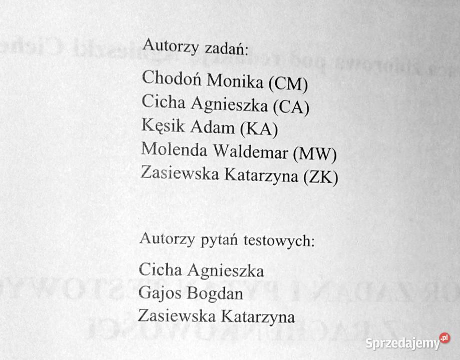 Zbiór zadań i pytań testowych z rachunkowości Chełm