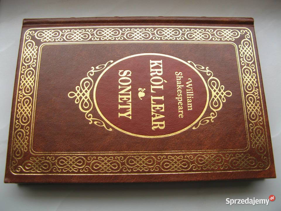 Król Lear Sonety William Shakespeare Poznań sprzedam