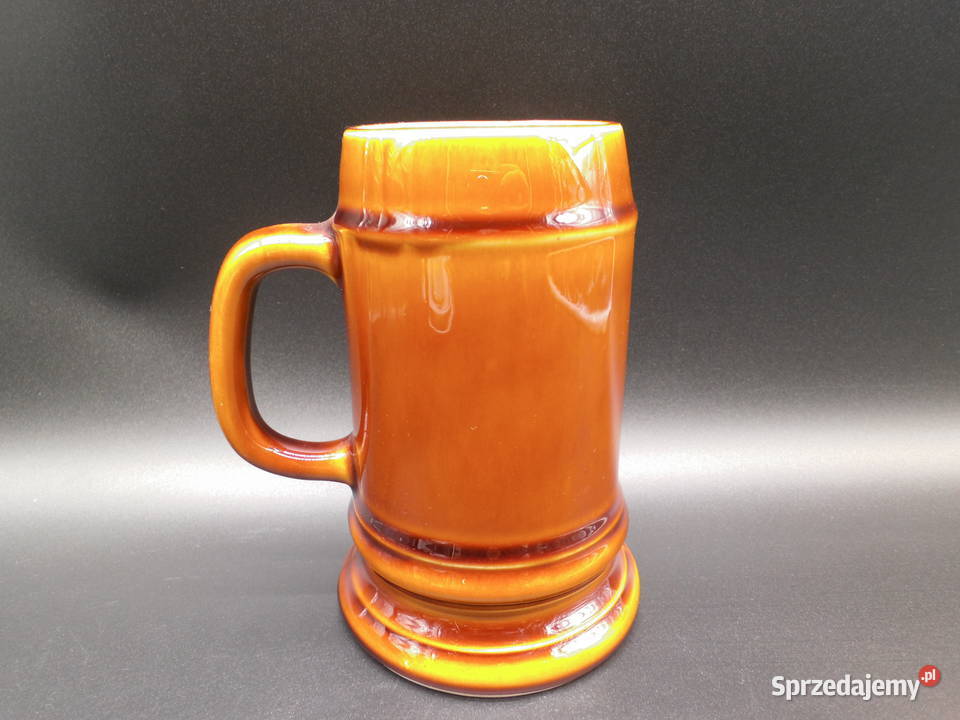 Ceramiczny kufel VEB Steingutwerk Torgau Porcelana i szkło wielkopolskie Raszków