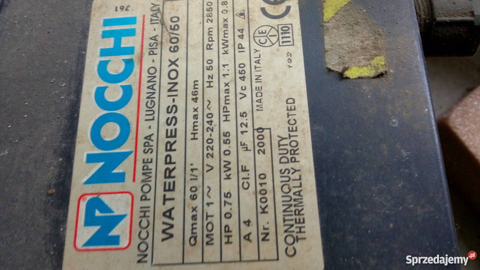 Silnik pompahydrofor Sanok