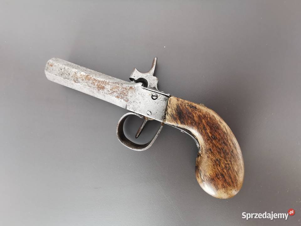 Pistolet czarnoprochowy kieszonkowy mały
